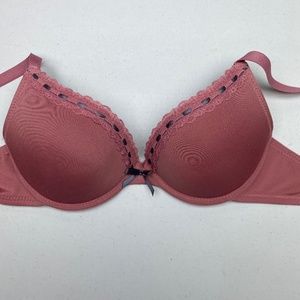 Body Embrace DUSTY ROSE Pushup, 34C.  *P1041